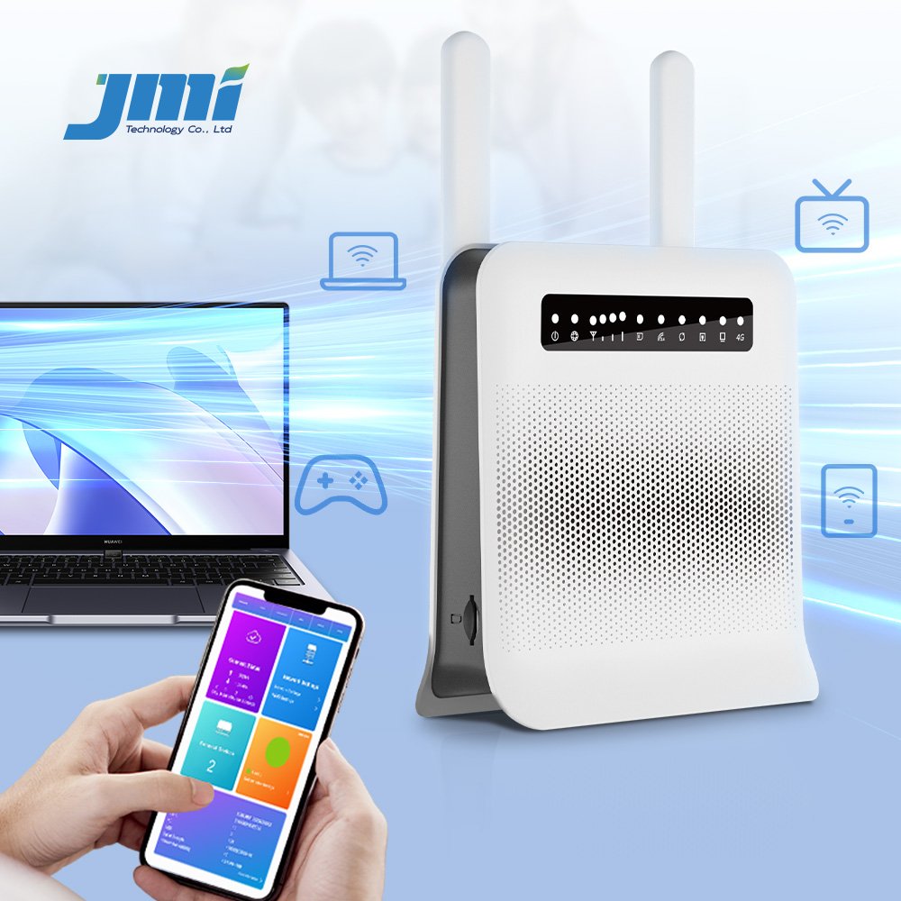 Home Universal Support 2.4G Frequency USB Function 3G Applications 4G LTE Multi-Sim Card Slot WiFi Router 2 Antennas 300mbps